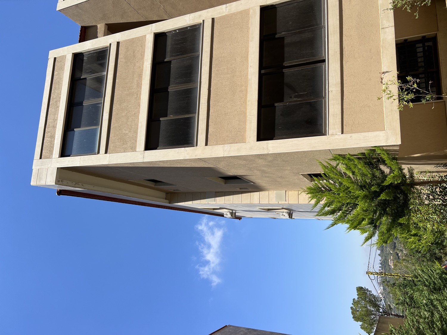 Exterior view of the building