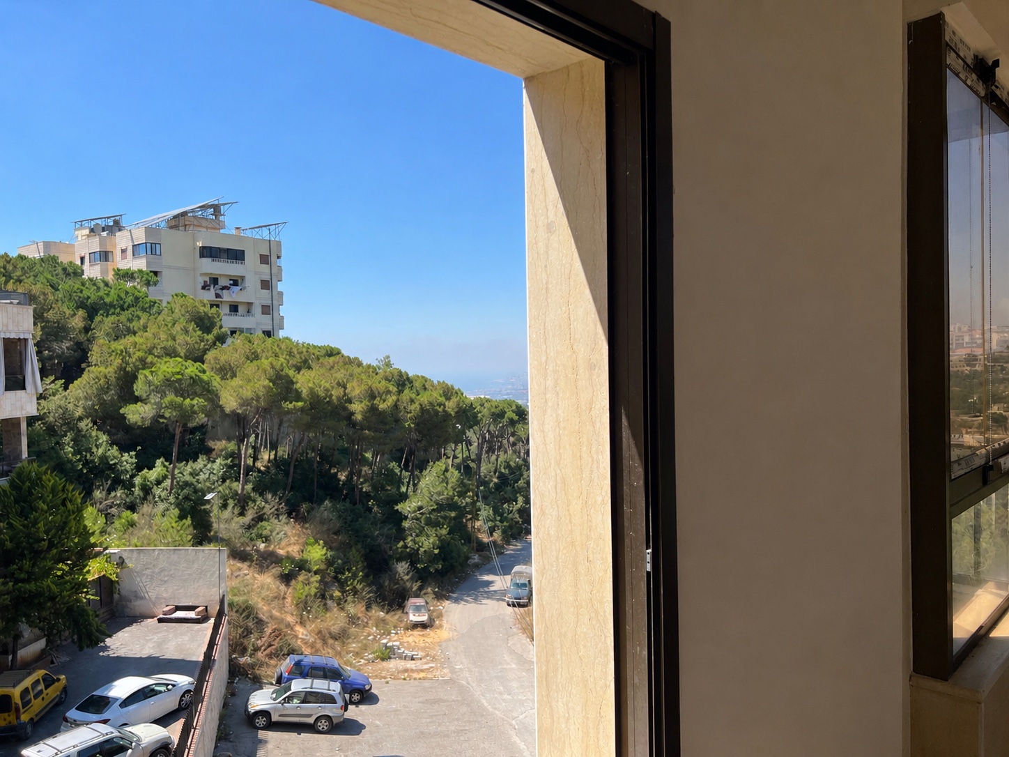 Open views in three directions